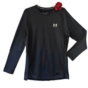 Under Armourr Cold Gear Fitted XL black long sleeves LIKE NEW